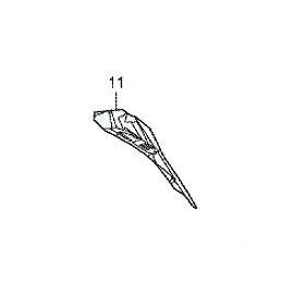 Autocollant Face Avant Droit Honda CB650F 2016