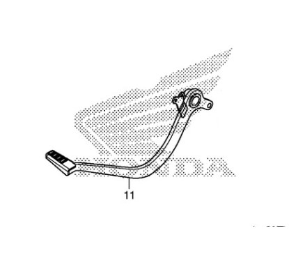 Pedale de Frein Honda Msx 125 / Grom 125