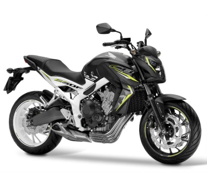 KIT Stickers Honda CB650F 2016 NOIR/BLANC