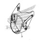 Carénage Contour Optique Avant Honda Msx 125 / Grom 125 Carénage Contour Optique Avant Honda Msx 125 / Grom 125