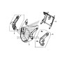 Support Face Avant Honda Msx 125 / Grom 125 Support Face Avant Honda Msx 125 / Grom 125
