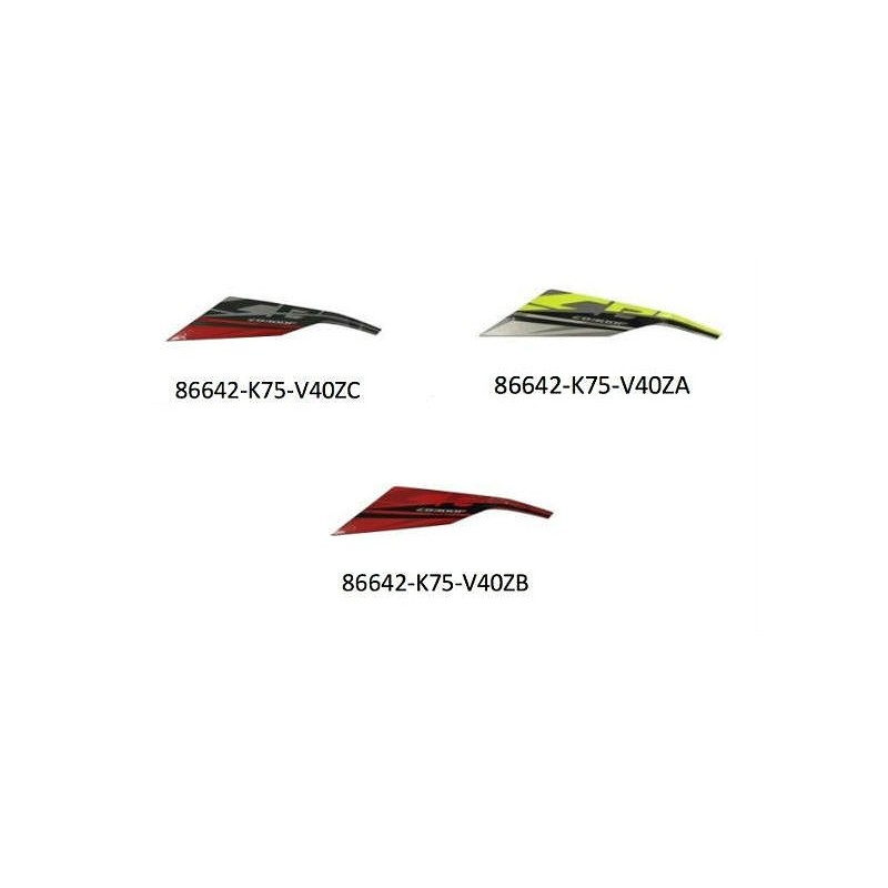 Autocollant Sticker Flanc Avant Gauche Honda CB300F 2017