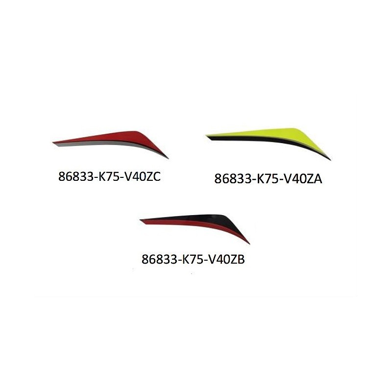 Mark Rear Cover Right Honda CB300F 2017