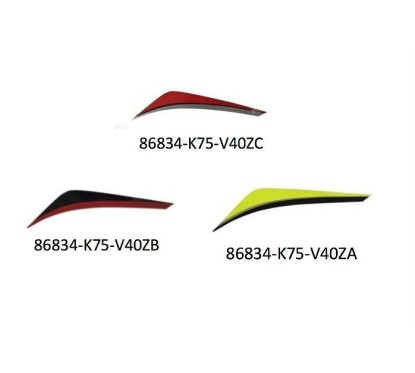 Autocollant Sticker Carénage Arrière Gauche Honda CB300F 2017