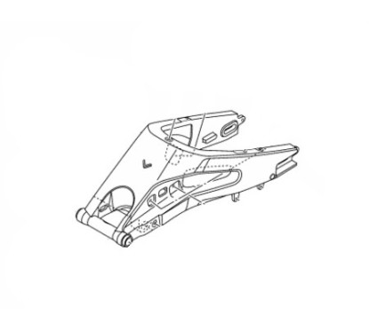 Rear Swing Arm Yamaha YZF R15
