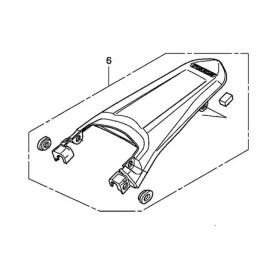 Garde Boue arrière Honda CRF 250L 2017 2018 2019