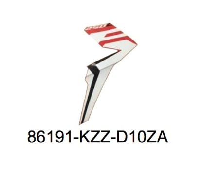 Autocollant Avant Droit Honda CRF 250L 2017