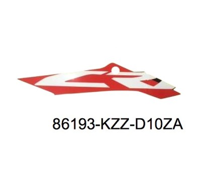 Autocollant Flanc Centre Droit Honda CRF 250L 2017
