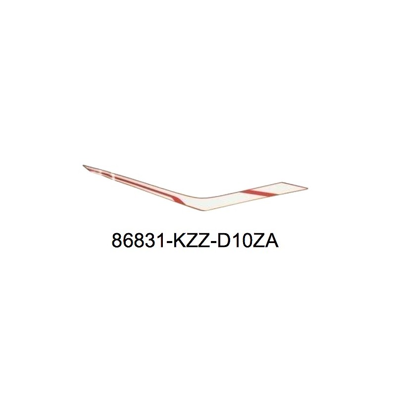 Stripe Rear Shroud Right Honda CRF 250L 2017 Stripe Rear Shroud Right Honda CRF 250L 2017