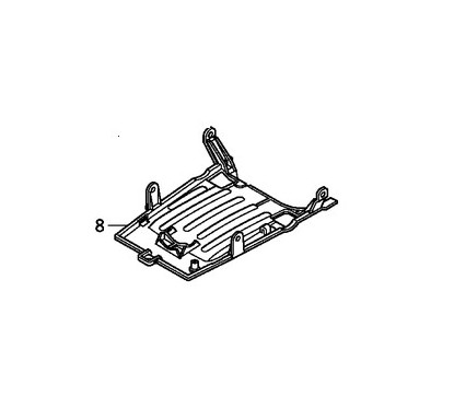 Plastique Inférieur Honda PCX 125 v1