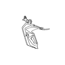 Couvre Radiateur Gauche Kawasaki Z650