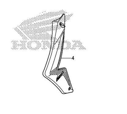 Shroud Front Left Honda CRF 250L 250M