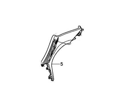 Shroud Left Honda CRF 250L 250M