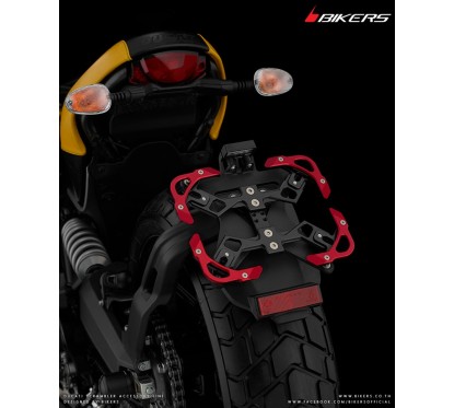 Support Plaque Immatriculation Bikers Ducati Scrambler