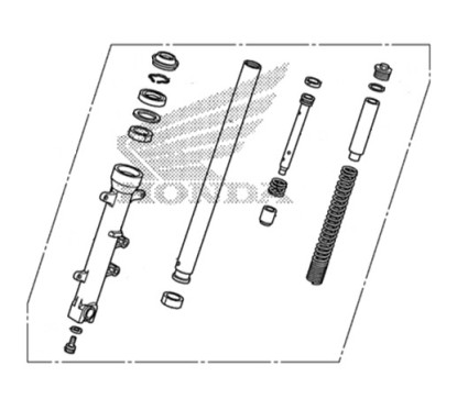 Front Fork Right Honda CB500F 2016 2017 2018