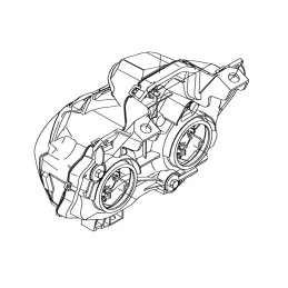 Phare Avant Kawasaki Z900 2017 2018 2019