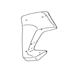 Shroud Left Kawasaki Z900 2017 2018 2019