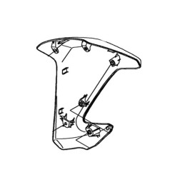 Carénage Écope Droit Kawasaki Z900 2017 2018 2019