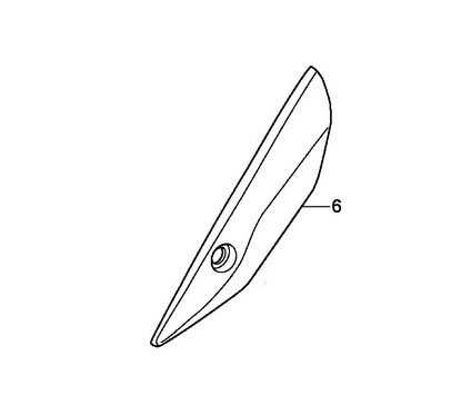 Cover Tool Box Honda CRF 250L 250M