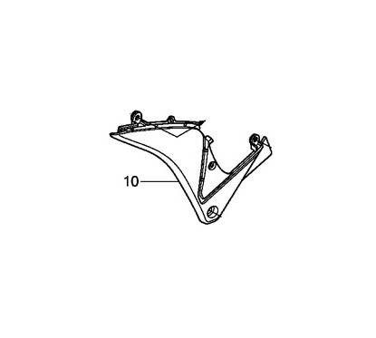 Carénage Inférieur Gauche Honda CRF 250L 250M