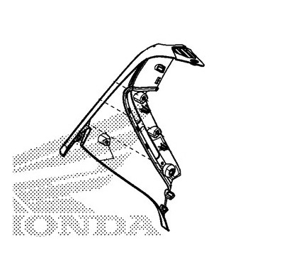 Shroud Front Right Honda CRF 250L RALLY 2017 2018 2019