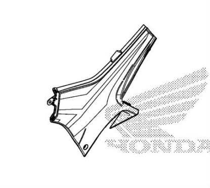 Rear Cover Left Side Honda CRF 250L RALLY 2017 2018 2019