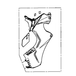 Cover Left Middle Honda CRF 250L RALLY