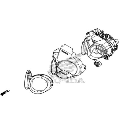 Ring Headlight Honda CRF 250L RALLY 2017 2018 2019