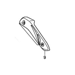 Couvre Tube Échappement Honda CRF 250L 250M