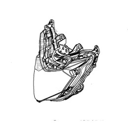 Headlight Honda CB650F 2017 2018