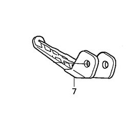 Repose Pied Passager Honda CRF 250L 250M