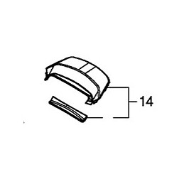 Cowling Rear Center Honda CB650F 2017 2018