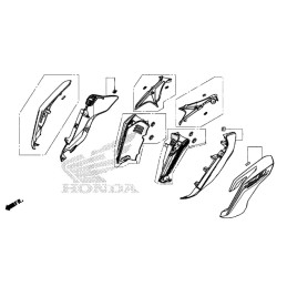 Panel Inner Left Honda CB650F 2017 2018