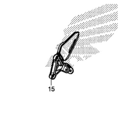 Platine Gauche Conducteur Honda CB650F 2017 2018
