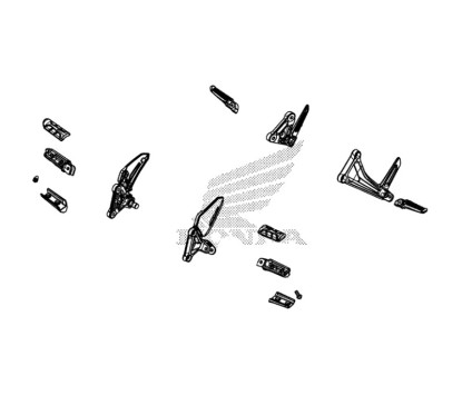 Arm Front Left Step Honda CB650F 2017 2018