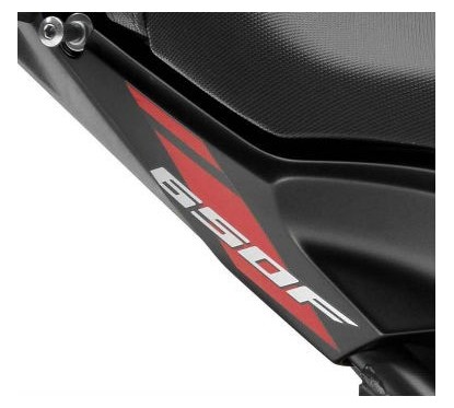 Autocollant Carénage Centre Droit Honda CB650F 2017 2018