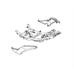 Carénage Arrière Droit Kawasaki NINJA 650