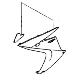 Cowling Left Side Honda CBR650F 2017 2018