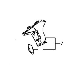 Carénage Plastique Centre Gauche Honda CBR650F 2017 2018