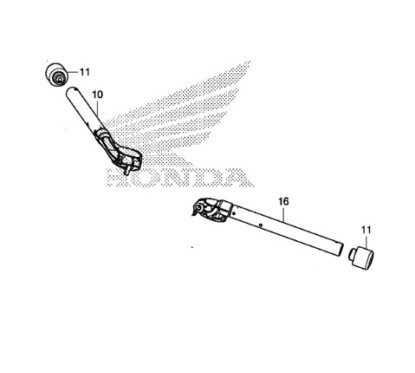 Embout de Guidon Honda CBR650F 2017 2018