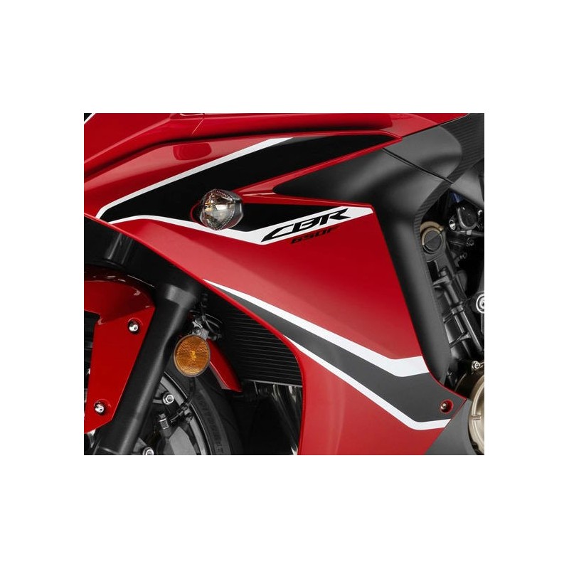 Kit Autocollant Flanc Avant Gauche Honda CBR650F Rouge 2017 2018