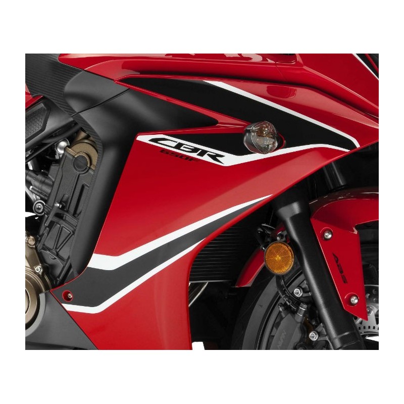 Set Marks Cowling Right Honda CBR650F Red 2017 2018 Set Marks Cowling Right Honda CBR650F Red 2017 2018