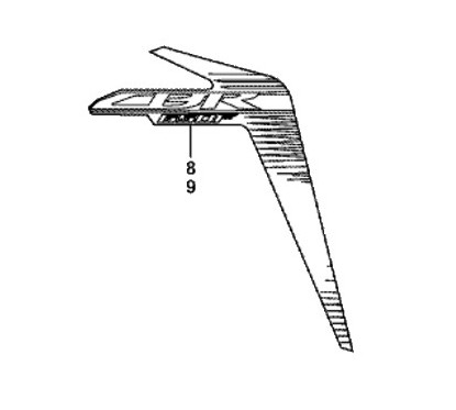 Mark Cowling Left Honda CBR650F 2017 2018
