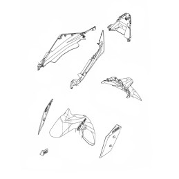 Front Fender Yamaha XMAX 300