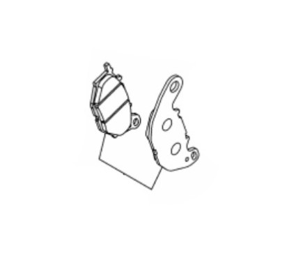 Plaquettes Avant Yamaha XMAX 300