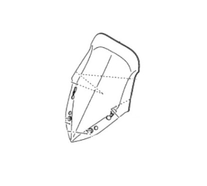 Windscreen Yamaha XMAX 300
