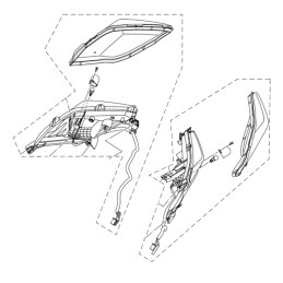Taillight Unit Right Yamaha XMAX 300