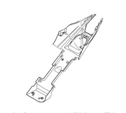 Passage de Roue Arrière Yamaha YZF R15 2017 2018 2019 2020