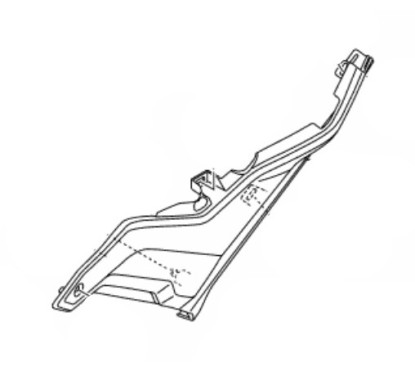 Cover Center Left Side Yamaha YZF R15 2017 2018 2019 2020