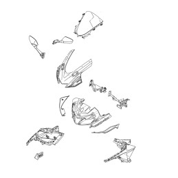 Rétroviseur Droit Yamaha YZF R15 2017 2018 2019 2020